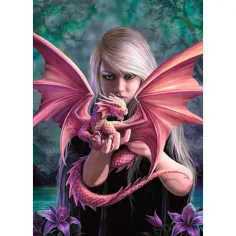 Anne Stokes: Dragonkin 1000ks puzzle - Clementoni obrázok 2