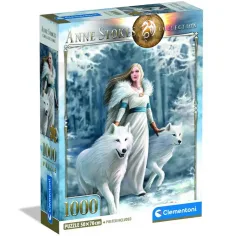Anne Stokes – Strážcovia zimy 1000 kusové puzzle - Clementoni