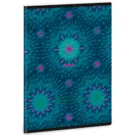 Ars Una: Bloom Grass štvorčekový zošit s extra sponami A/5