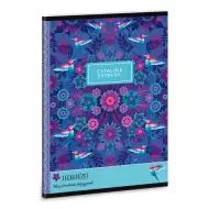 Ars Una: Catalina Estrada fialový zošit na domáce úlohy A5 38 strán