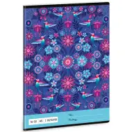 Ars Una: Catalina Estrada modrý linajkový zošit pre 2. ročník A/5 16-32