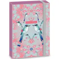 Ars Una: Cataline Estrada Vtáky box na zošity A/4 s gumičkou