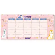 Ars Una: Doggy Friends obojstranný rozvrh hodín