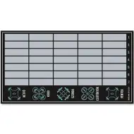 Ars Una: Drone Racer obojstranný rozvrh hodín