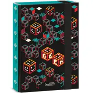 Ars Una: Geek tyrkysovo-čierny box na zošity A/5