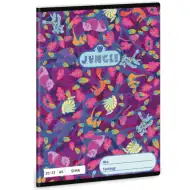 Ars Una: Jungle čistý zošit s džungľovým vzorom A/5 20-32