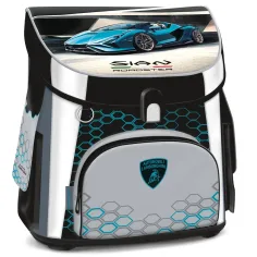 Ars Una: Lamborghini kompaktný ergonomický školský batoh s magnetickým uzáverom 33x41x24cm