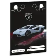 Ars Una: Lamborghini sivý linajkový zošit pre 2. ročník A/5 16-32