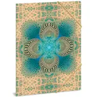 Ars Una: Mandala Gold Hope priečinok na dokumenty s gumičkou A/4