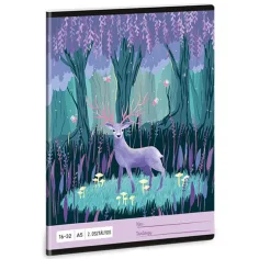 Ars Una: Midnight Wish 2. ročník linkovaný zošit A/5 16-32 obrázok 1