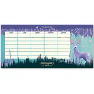 Ars Una: Midnight Wish dvojstranný rozvrh hodín