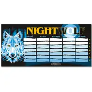 Ars Una: Nightwolf obojstranný rozvrh hodín