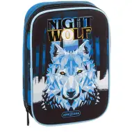 Ars Una: Nightwolf viacposchodový vyklápací peračník 15,5x22,5x4,5cm