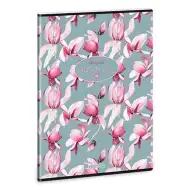 Ars Una: Rosy Magnolia A/4 čistý zošit