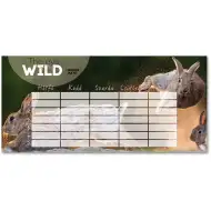 Ars Una: The Eye of the Wild Zajačik obojstranný rozvrh hodín