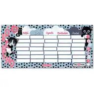 Ars Una: Think Pink obojstranný rozvrh hodín