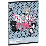 Ars Una: Think Pink štvorčekový zošit A/5 27-32