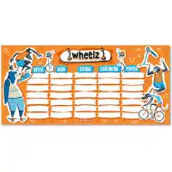 Ars Una: Wheelz obojstranný rozvrh hodín