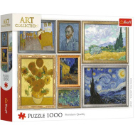 Art Collection: Vincent van Gogh kolekcia 1000-dielne puzzle - Trefl