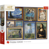 Art Collection: Zbierka umeleckých majstrovských diel 1000-dielne puzzle - Trefl