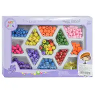 Art&amp;Fun: Set na výrobu šperkov 100+ bodkovaných a farebných perál
