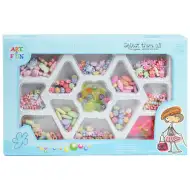 Art&amp;Fun: Set na výrobu šperkov 100+ farebných perál