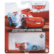 Autá 3: Transformujúce sa autíčko postavičky Bleska McQueena 1/55 - Mattel