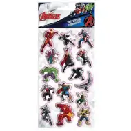 Avengers 3D vypuklé nálepky na hárku 10x22cm