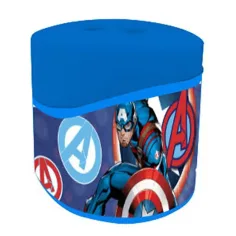 Avengers plastové strúhadlo s nádobou a dvomi otvormi Kapitán Ameriky obrázok 2