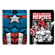 Avengers špirálový poznámkový zošit vo dvoach variantoch 17x25cm 60listov
