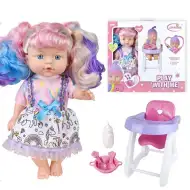 Bábika s dúhovými vlasmi