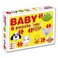 Baby Puzzle Domáce zvieratká - D-Toys