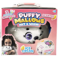 Bacuľaté marshmallow zvieratko: Zmrzlina - ružová