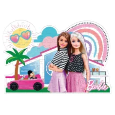 Barbie a jej chatka Supercolor 104-dielne puzzle - Clementoni obrázok 2