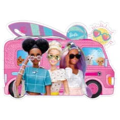 Barbie a jej karavan Supercolor 104-dielne puzzle - Clementoni obrázok 2