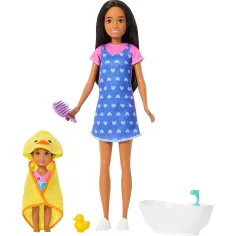 Barbie bábika v oblečení so srdiečkami - Mattel obrázok 3