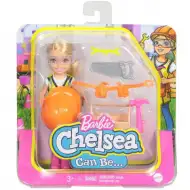 Barbie: Chelsea staviteľka kariérna bábika 15cm - Mattel