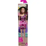 Barbie Chic blondínka módna bábika v ružových šatách s nápisom Barbie - Mattel