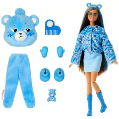 Barbie: Cutie Reveal prekvapenie bábika Roztomilé Medvedíky - Morcika Medveď - Mattel obrázok 2