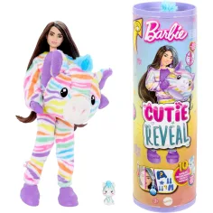 Barbie: Cutie Reveal Prekvapivá bábika - Zebra - Mattel obrázok 2