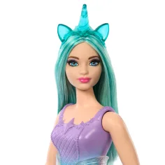 Barbie Dreamtopia: Jednorožec bábika modro-fialové šaty - Mattel obrázok 3