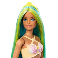 Barbie Dreamtopia: Morská víla bábika s modrými vlasmi a plutvami - Mattel obrázok 3