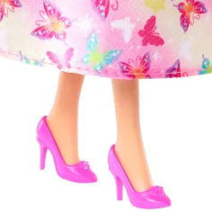 Barbie Dreamtopia: Princezná bábika v ružovom motýľovom šate - Mattel obrázok 5