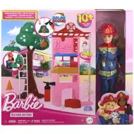 Barbie: Hasičská stanica herný set - Mattel