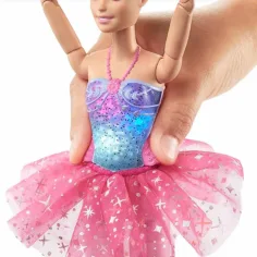 Barbie®: Ligotavá dúhová balerína s blond vlasmi a svetlom - Mattel obrázok 4