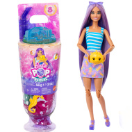 Barbie Reveal voňavá séria Shaker s bábikou s fialovými vlasmi a morským koníkom - Mattel
