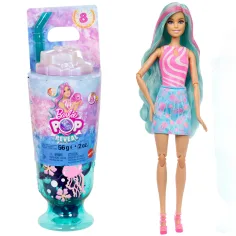 Barbie Reveal voňavý Shaker séria bábika s tyrkysovými vlasmi a figúrkou medúzy - Mattel