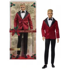 Barbie: Signature Holiday 2026 zberateľská bábika Ken 32 cm - Mattel