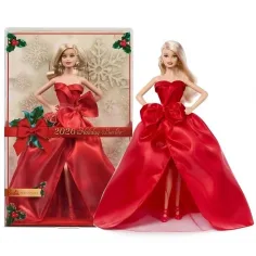 Barbie: Signature Holiday 2026 zberateľská bábika s blond vlasmi 32 cm - Mattel