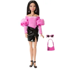 Barbie Trendy Priateľky - Čierna Mini Sukňa - Mattel obrázok 2